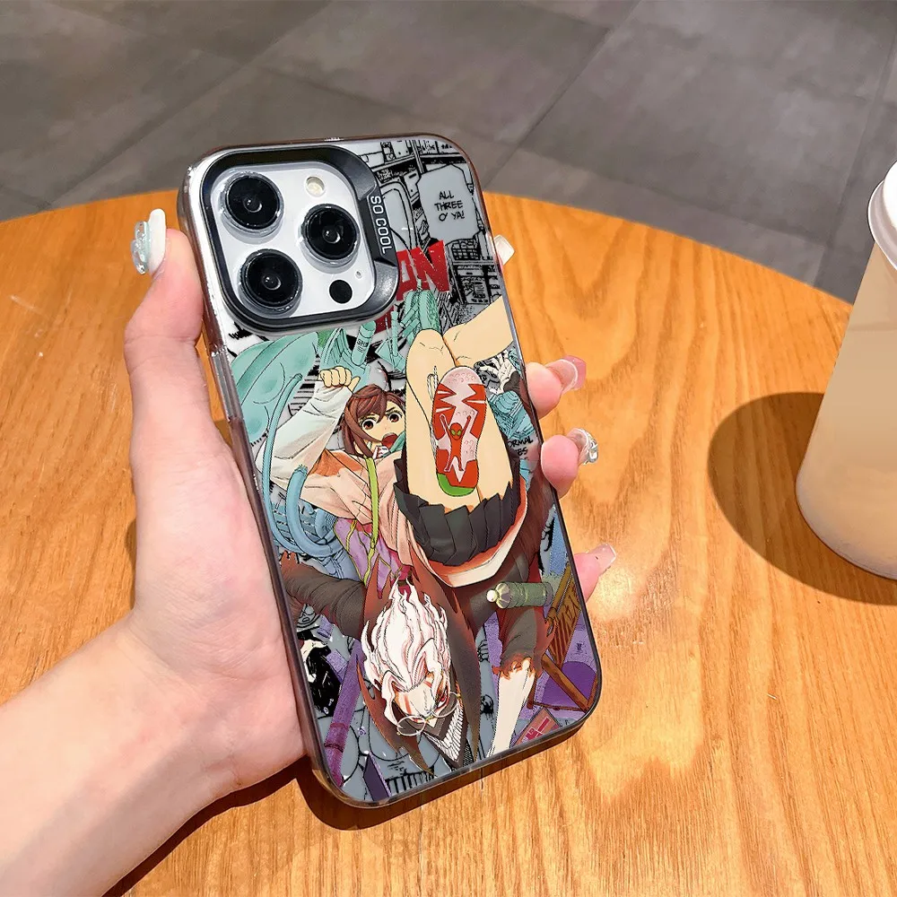 Dandadan Anime Matte Back Phone Case - Hot & Stylish Design
