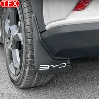 For BYD Seagull Dolphin Mini 2024 2023 Car Mudguards Plastic Fender Cover Flares Splash Guard Exterior Mud Flaps Accessories 4