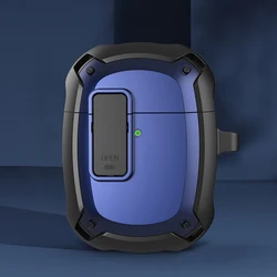 Shockproof Wireless Earphone Case with Security Lock - Google Buds A (Blue)