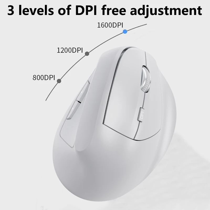 Warvank W1 Vertical Mouse Rechargeable 2.4G Wireless Mouse Ergonomic Office Silent Mice For PC Computer Laptop wireless mouse
