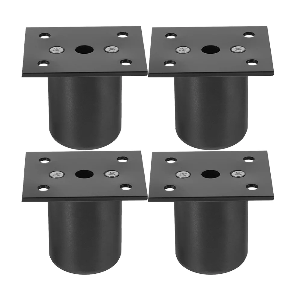 

4pcs Adjustable Desk Legs Feet Alloy Sofa Desk Legs Cabinet Riser Desk Legs Replacement Legs