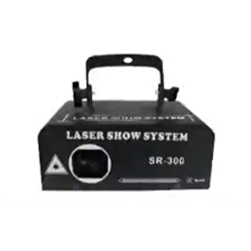 

DJ Party Laser 3D Animation Laser Light Disco Party Light RGB Laser Projector 300MW with LED/DMX and Music Control Mode