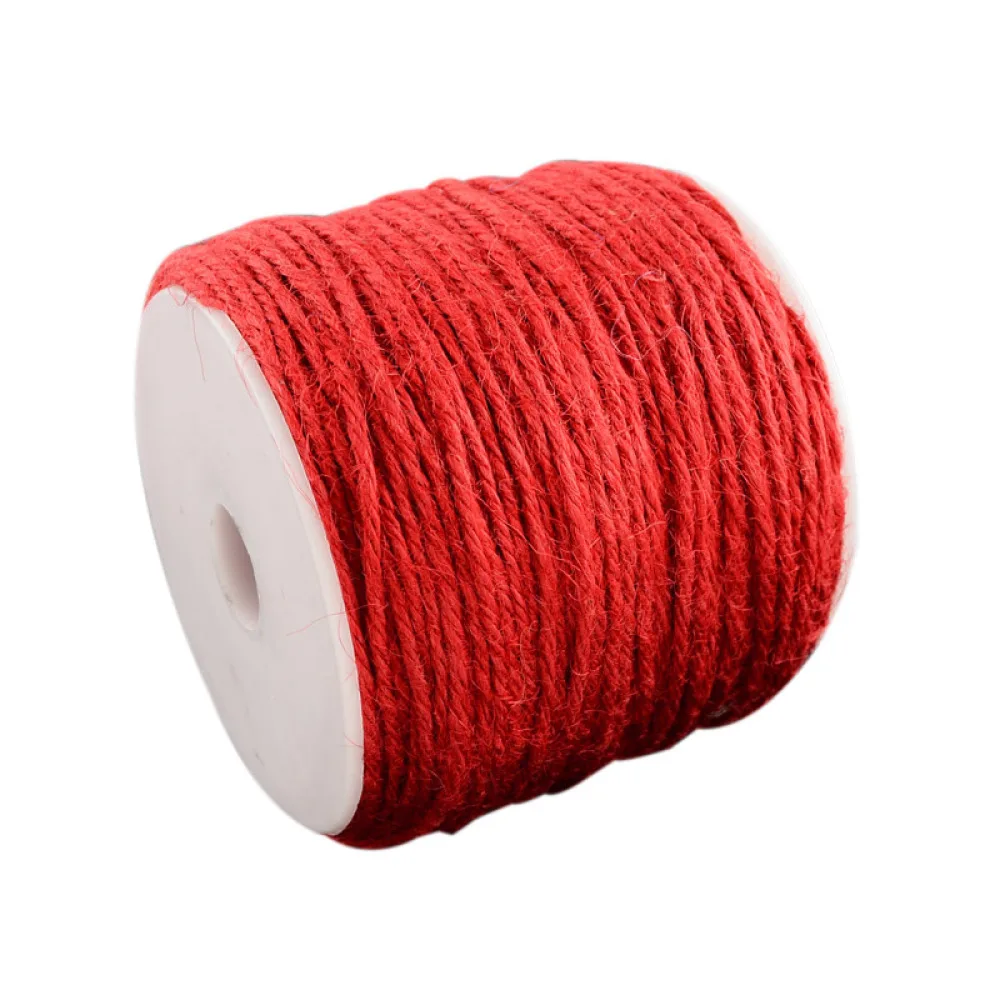 Pandahall 328FT(100m) farbige Jute Schnur Jute String Jute Schnur für Geschenke DIY Handwerk Dekoration Bündelung Gartenarbeit und Recycling – Detail 9