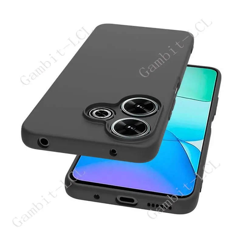 Shockproof Anti-Fall Silicone Case - Durable Protection with Soft TPU