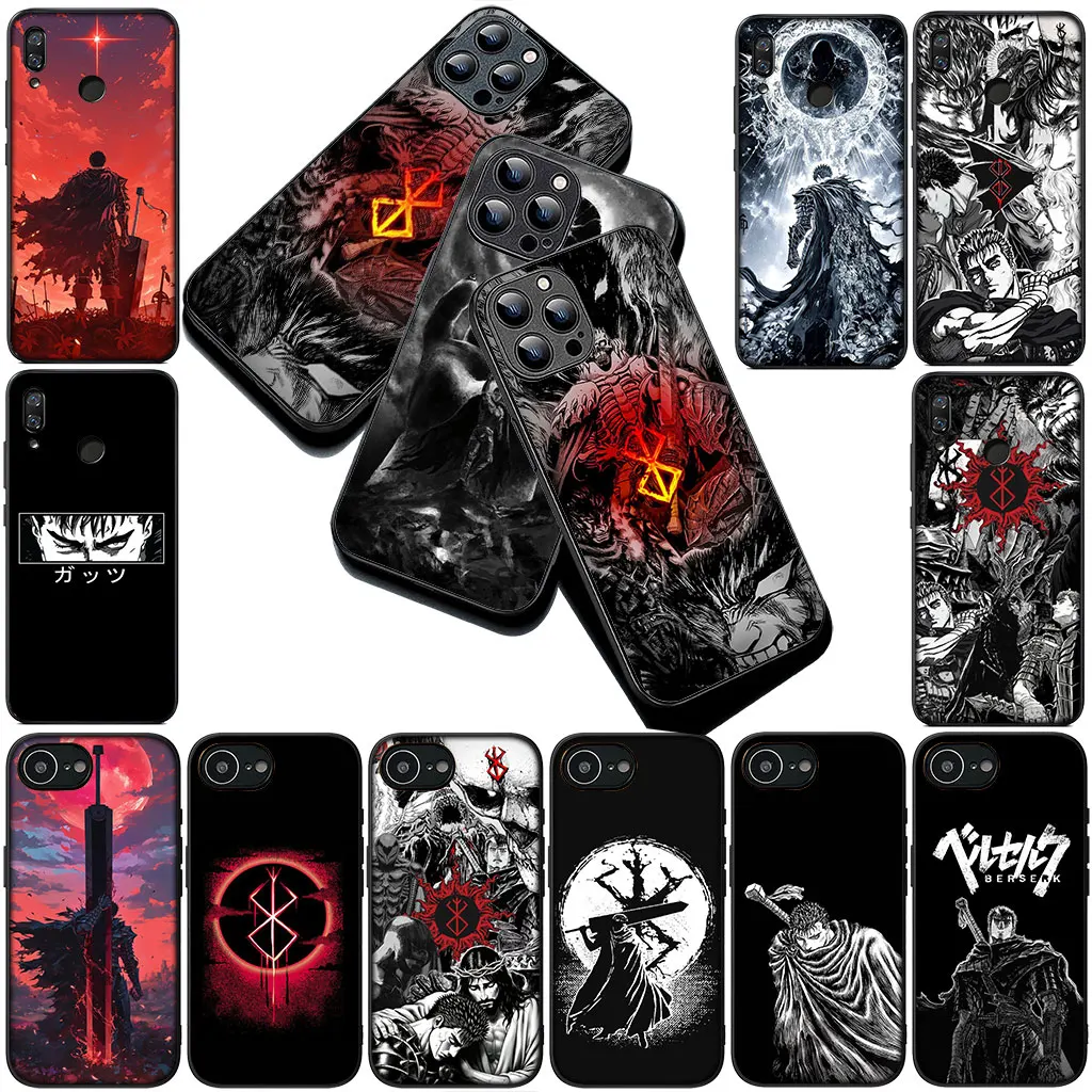 Berserks Poster Guts Soft Phone Cover