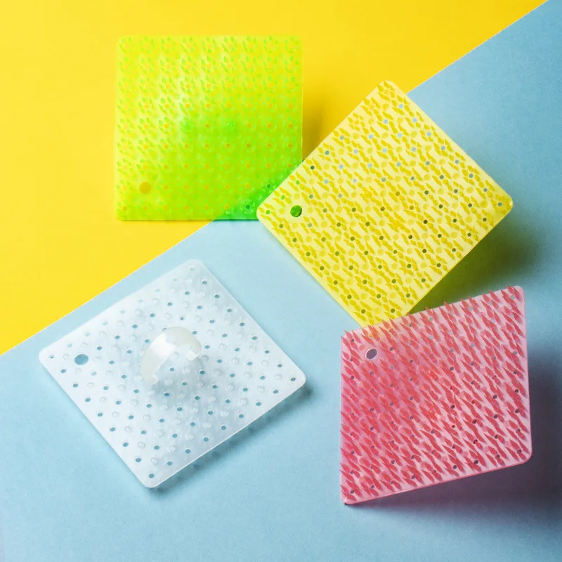 Fruit and vegetable cleaning brush Bendable fruit and vegetable brush Sink cutting board gap