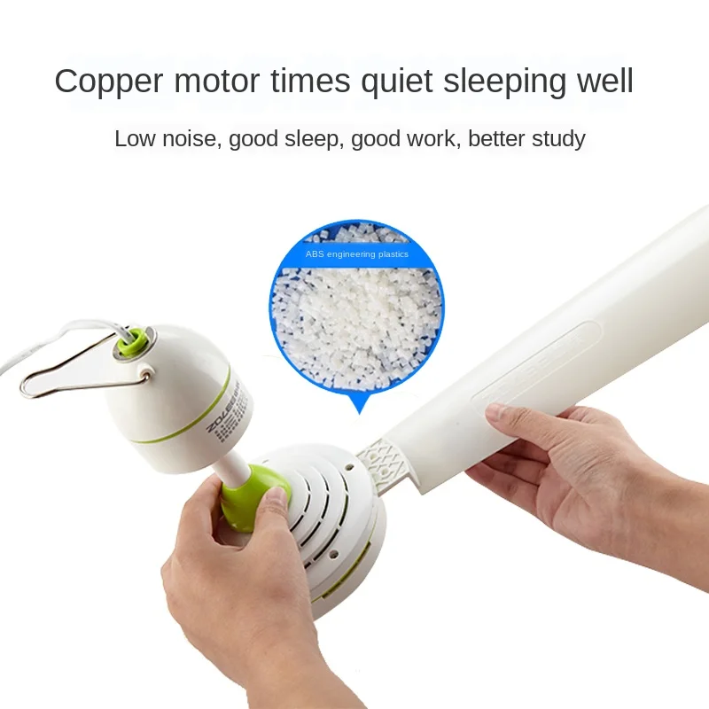 220V EU Mini Ceiling Fan Energy-Saving Anti-Mosquito Summer Cooling Fans Cooler for Home Dormitory 6 Blades