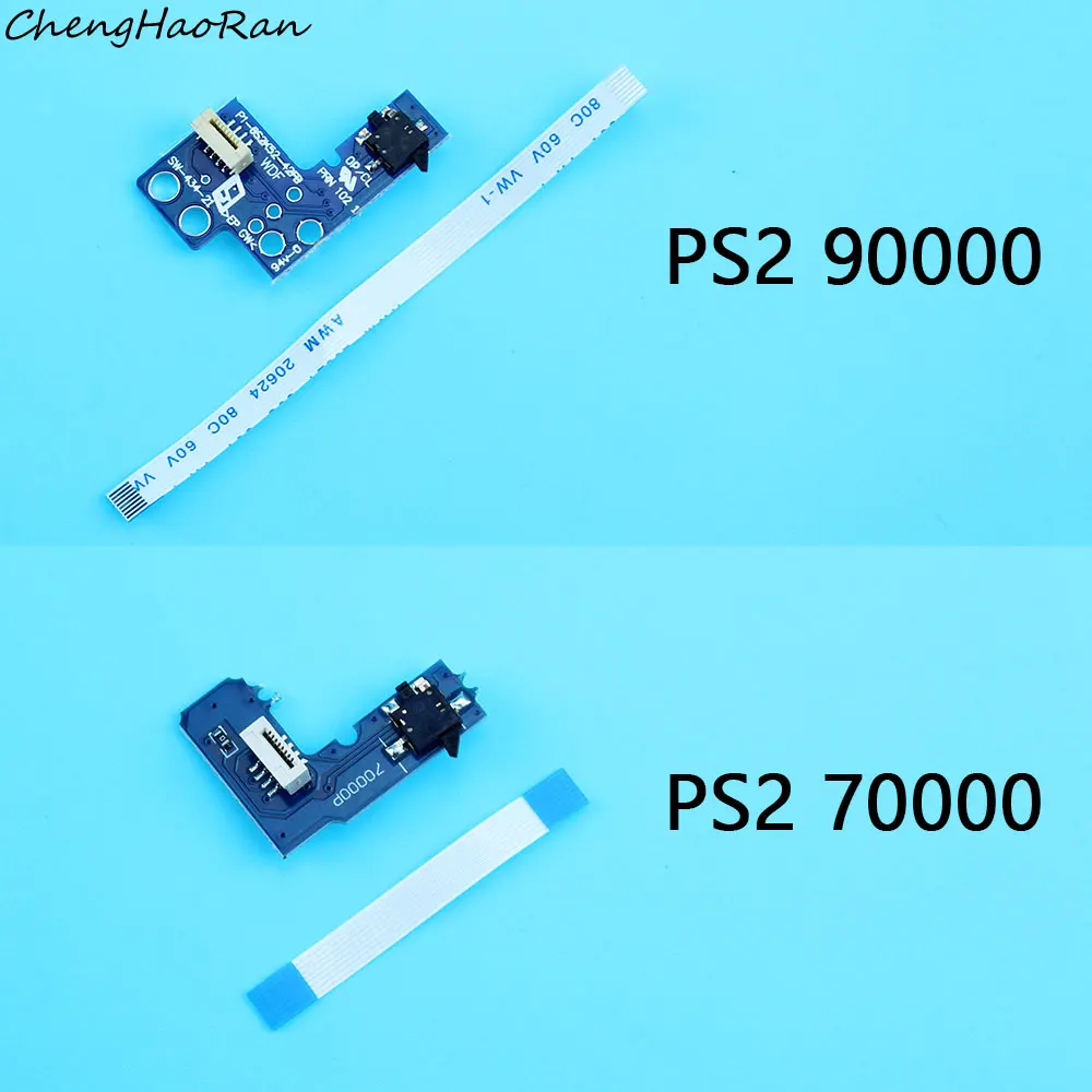 1 Pz Interruttore Di Alimentazione Scheda Pcb Per Ps2 70000/90000 Power On Off Board Reset Switch Board Flex Ribbon Cable Per Ps2 70000 90000