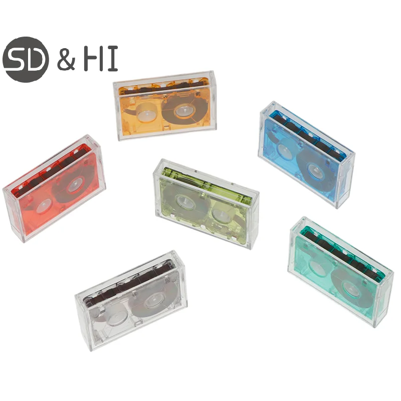 5*3.4CM Standard Cassette Blank Tape Player Empty 60 Minutes Magnetic Audio Tape Recording Speech Music Recording