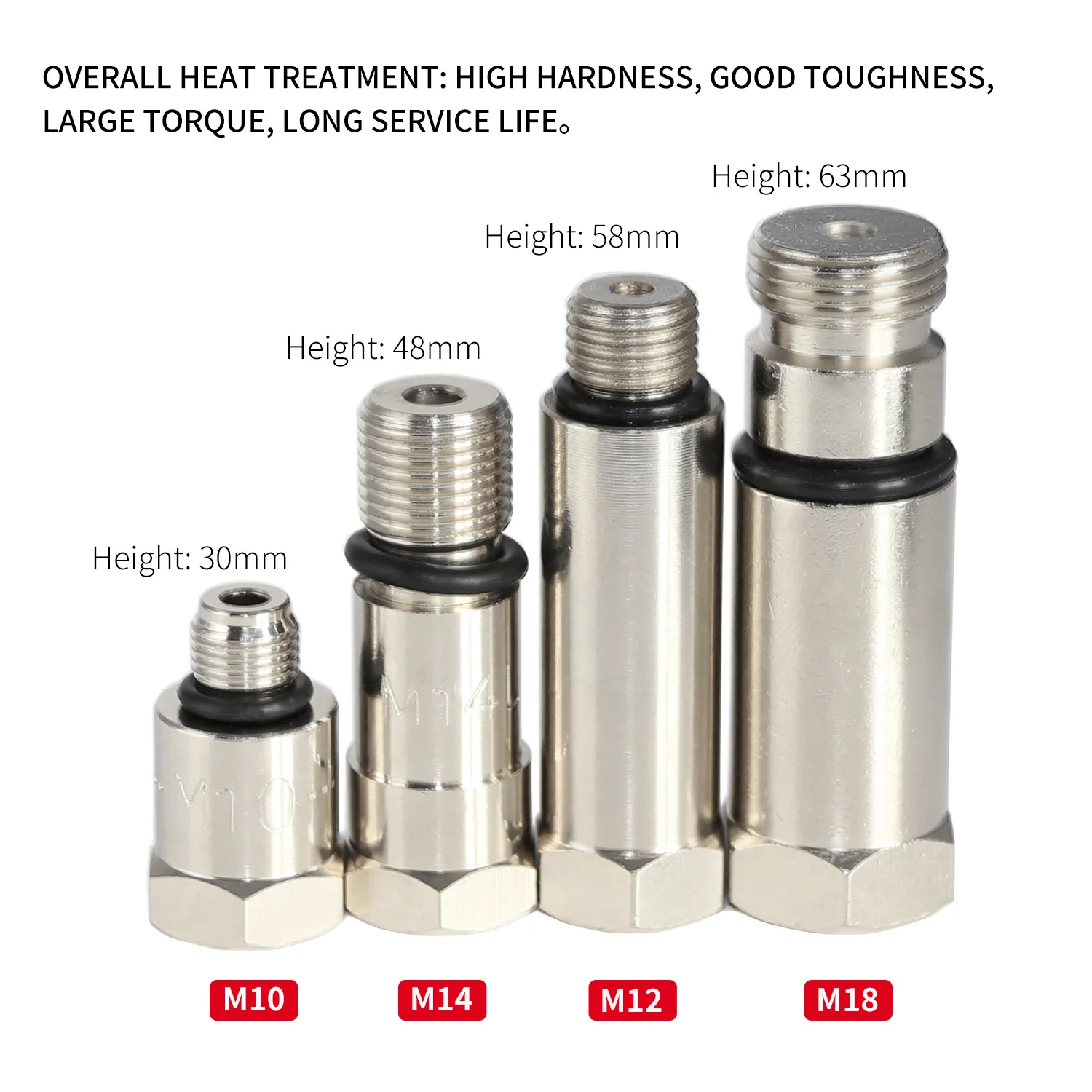 MD2505 실린더 압력 게이지 0-300PSI 실린더 압력 테스터 M10/M12/M14/M18