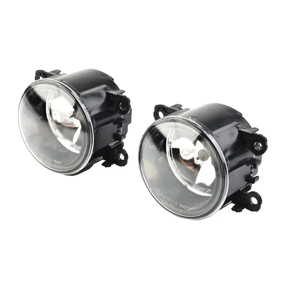

12V Fog Lights 55W Assembly Spare part Attachment Bolt Bulbs Driving Front H11 Heavy duty Lamps Left Replacement