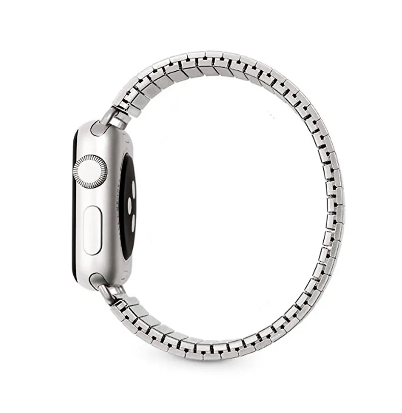 Metal Strap For Apple Watch Ultra 8 7 6 5 4 SE band 49mm 45mm 41mm 40mm 44mm Elastic metal Wristband for iWatch 3 38mm 42mm Belt