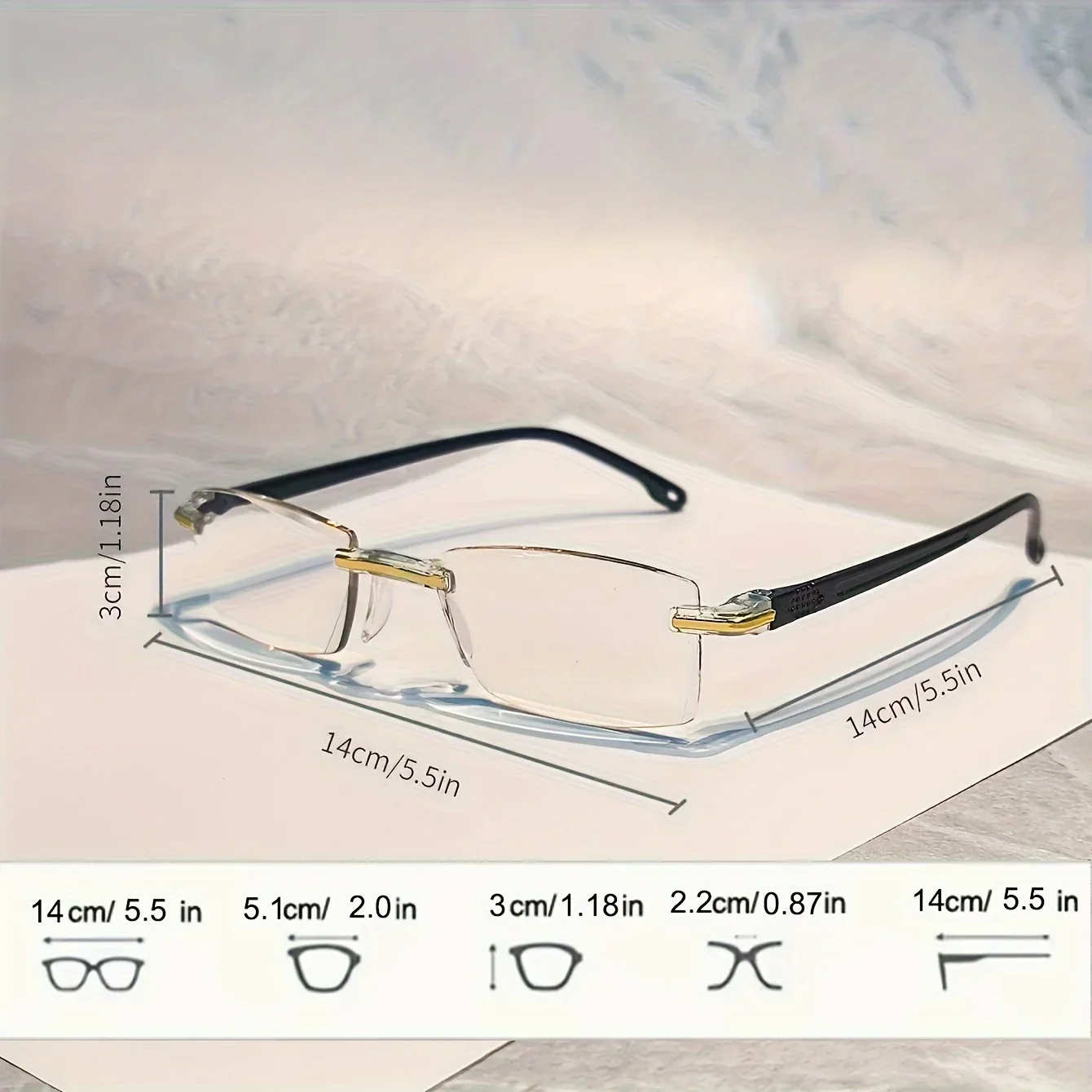 6PCS High Hardness Anti-blue High Quality Reading Glasses Ultra Light Far Sight Goggle To +4.0 Unisex Eye Protection Glasses 6
