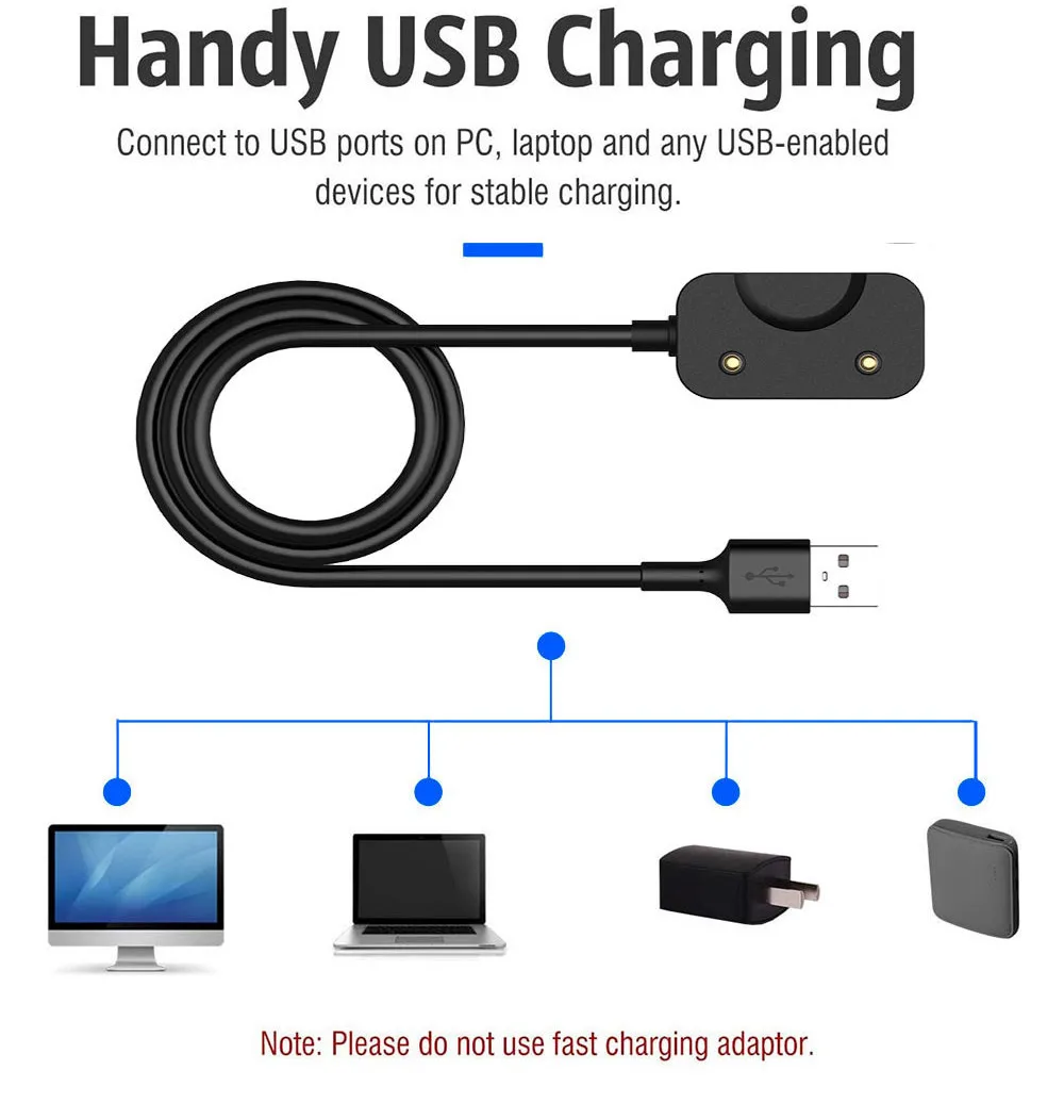 รูปสินค้า สายชาร์จแม่เหล็ก USB-C สำหรับ Samsung Galaxy Fit 3
