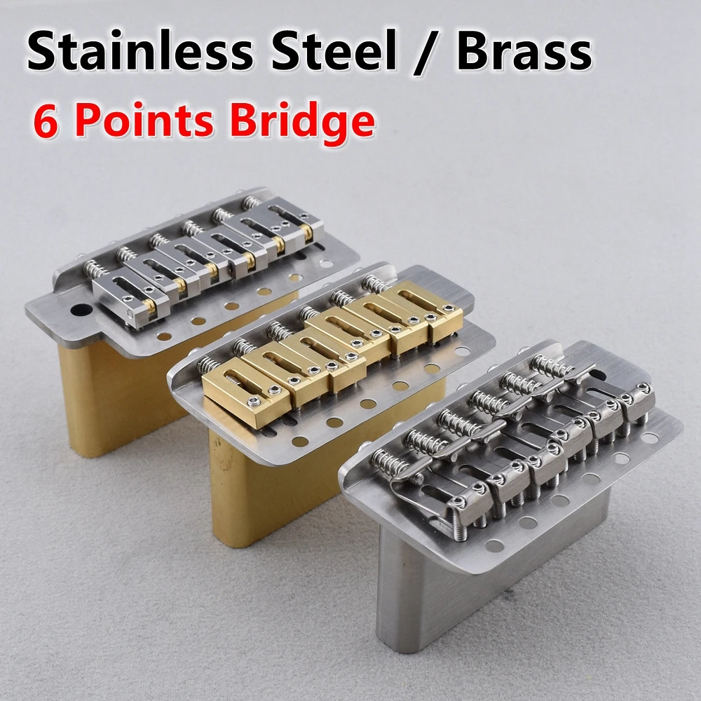 Ponte Tremolo Vintage Sella In Acciaio Piegato Per Chitarra Elettrica St 1 - Foto 4