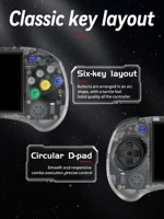 ANBERNIC RG ARC-S/RG ARC-D Retro Games RK3566 4.0 INCH 640*480 Handheld Game Console Emulator LINUX System 3500mAh HD-compatible - Image 2