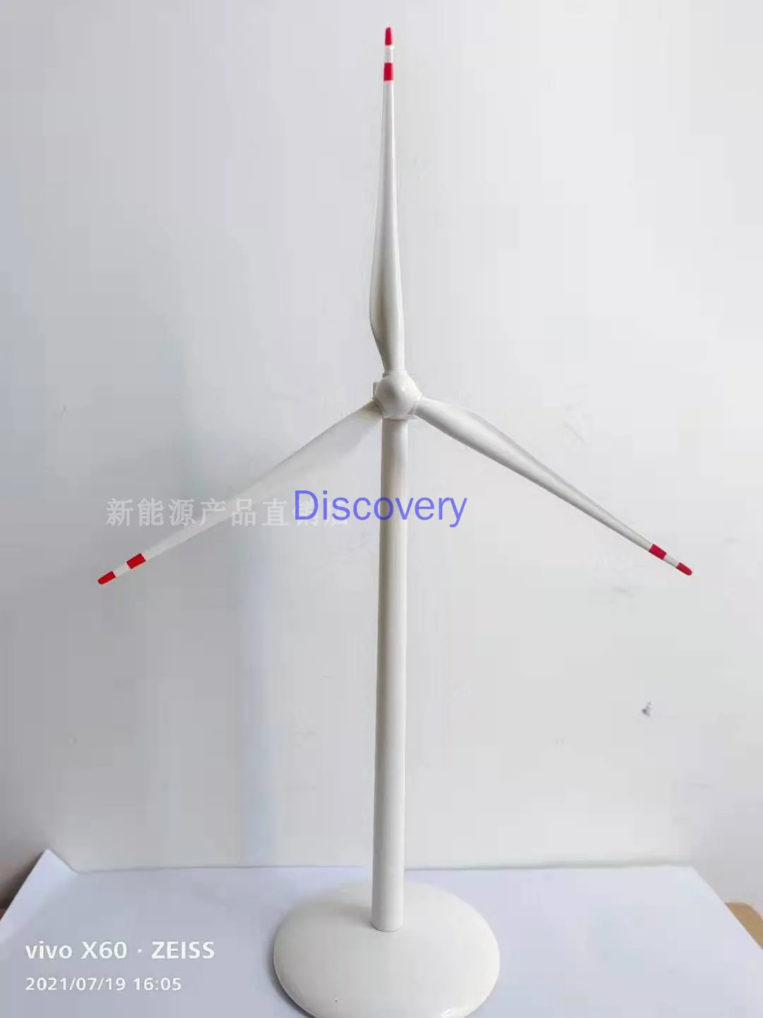 Ventilador Elétrico Modelo de Turbina Eólica Presente Modelo Mesa Decoração para Casa Ornamento Artesanato