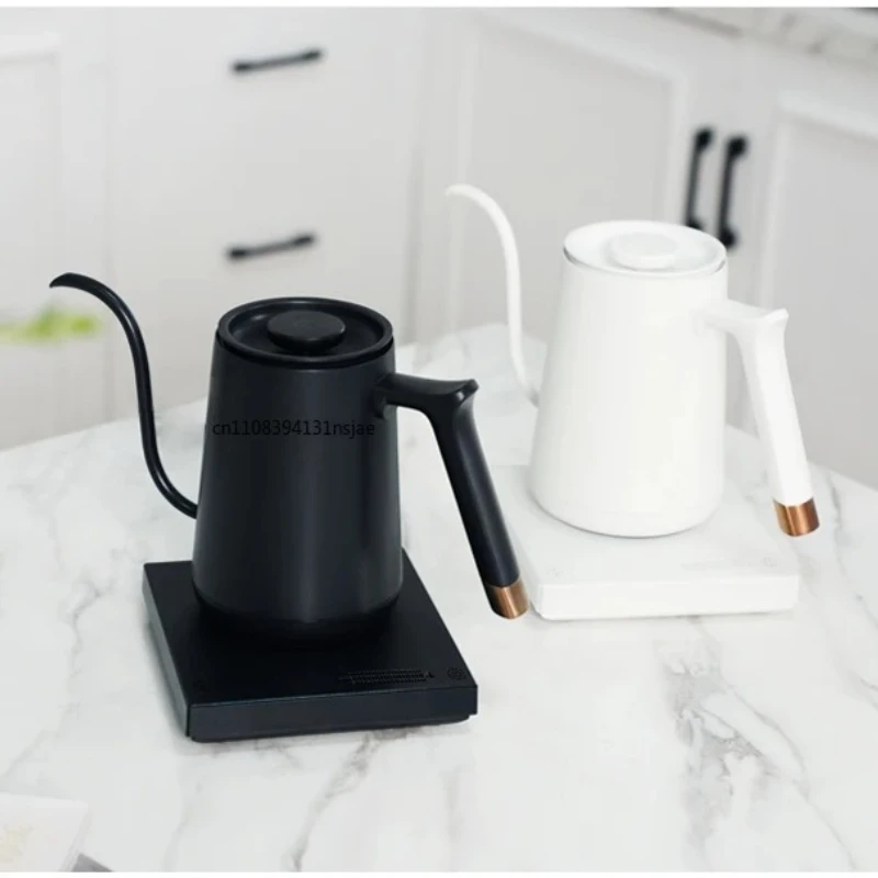2026 Timemore Fish Smart Electric Pour Over Kettle 600ml 220v Fine Mouth Temperature Control Customize Hand Brew Coffee Pot 5