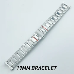 Premium Stainless Steel Watch Case with Sapphire Crystal - Aqua Finish, 38mm (Bracelet)
