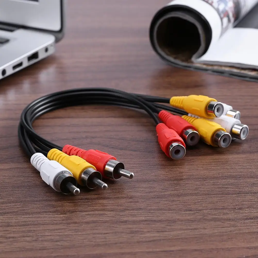 AV  ȯ  ̺ ڵ, 3 RCA  A-6 RCA   ̾ ,  TV  ׼
