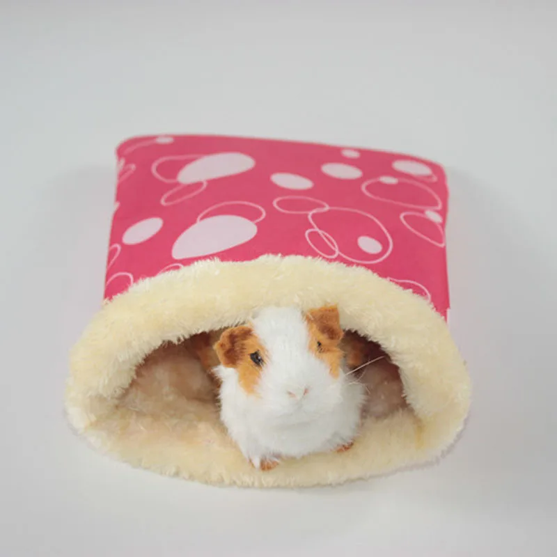 Pet Sleeping Bag Small Hamster Warm Nest Dutch Pig Chinchillas Cotton Hedgehog Squirrel Golden Silk Bear Guinea Pig
