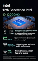 FIREBAT T6A-X 16 Inch Intel i9-12900HX RTX 4060 DDR5 32G RAM M.2 1TB SSD 240Hz 2.5K Wifi6 BT5.1 Gaming Gamer Notebook Laptop 4