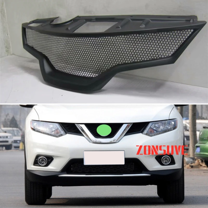 For Nissan X trail Rogue 2014 2015 2016 Year Racing Grille Front Bumper
