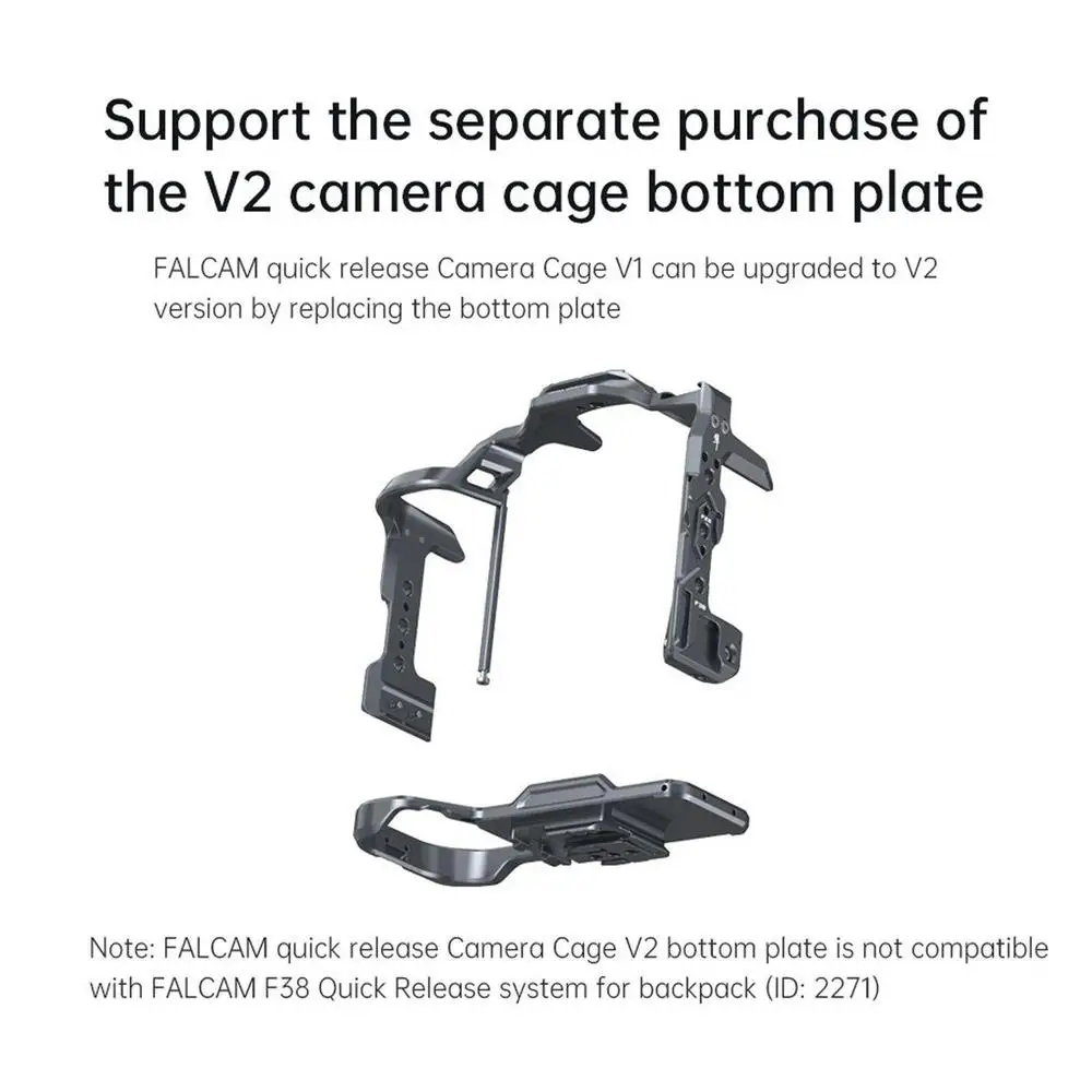 C00B2823B F22&F38&F50 Quick Release Cage V3 (FOR SONY FX3/FX30)