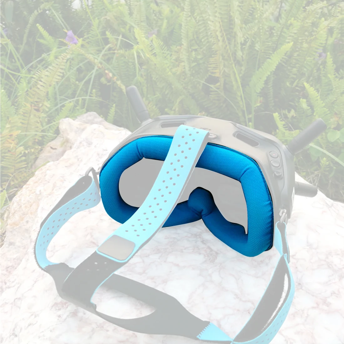 Kopfband, Kopfband, Frontplatte, Augenpolster für DJI Digital FPV, Schutzbrille, Frontplatte, Ersatzset für Lycra, hautfreundliches Stoff – Detail 13
