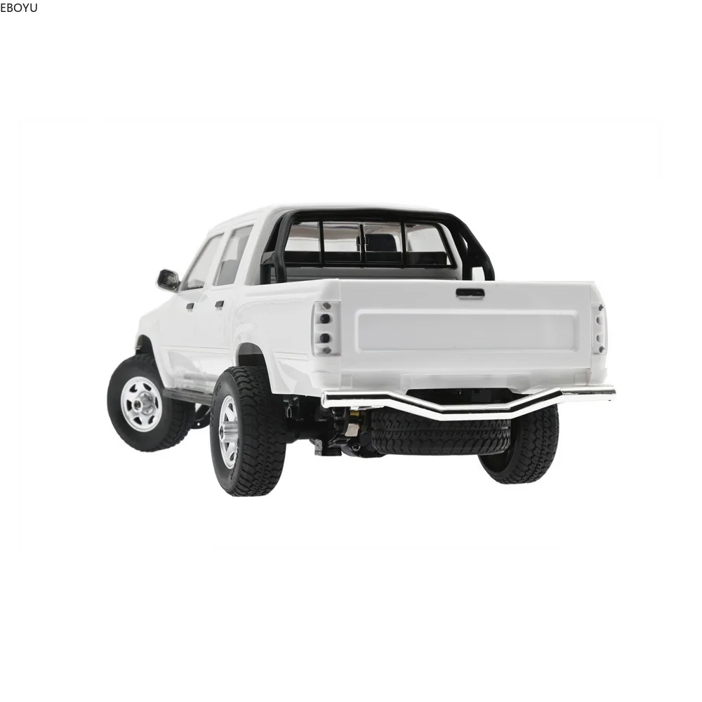 EBPYU WPL D64 D64-1 RC Truck 1/16 Proportional Control 2.4G 4WD RC Car Pickup Truck Crawler Vehicle Models Gift Toys for Kids 6
