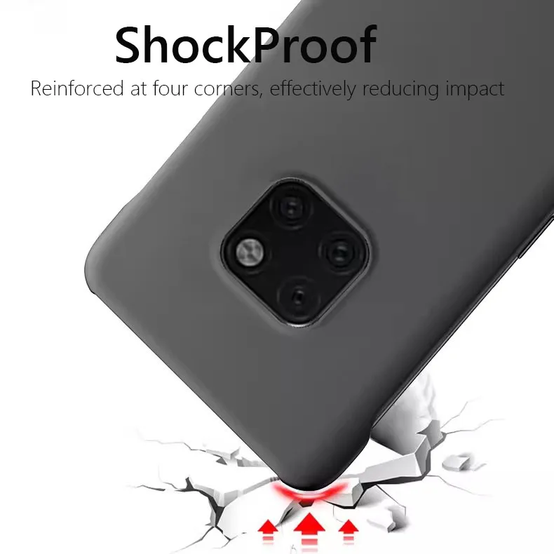 Frameless Slim Matte Shockproof Hard Back Cover Case