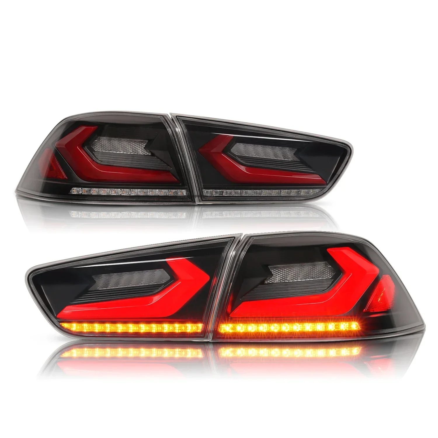 

New Design Car Lamp With Sequential Turning Signal Running Light For lancer EVO X 2008-2018 Taillight