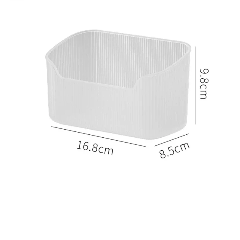 Toilet Desktop Storage Box Container Cosmetics Bathroom Countertop Sorting Box Large Capacity Cosmetic Brush Makeup Organizer 6