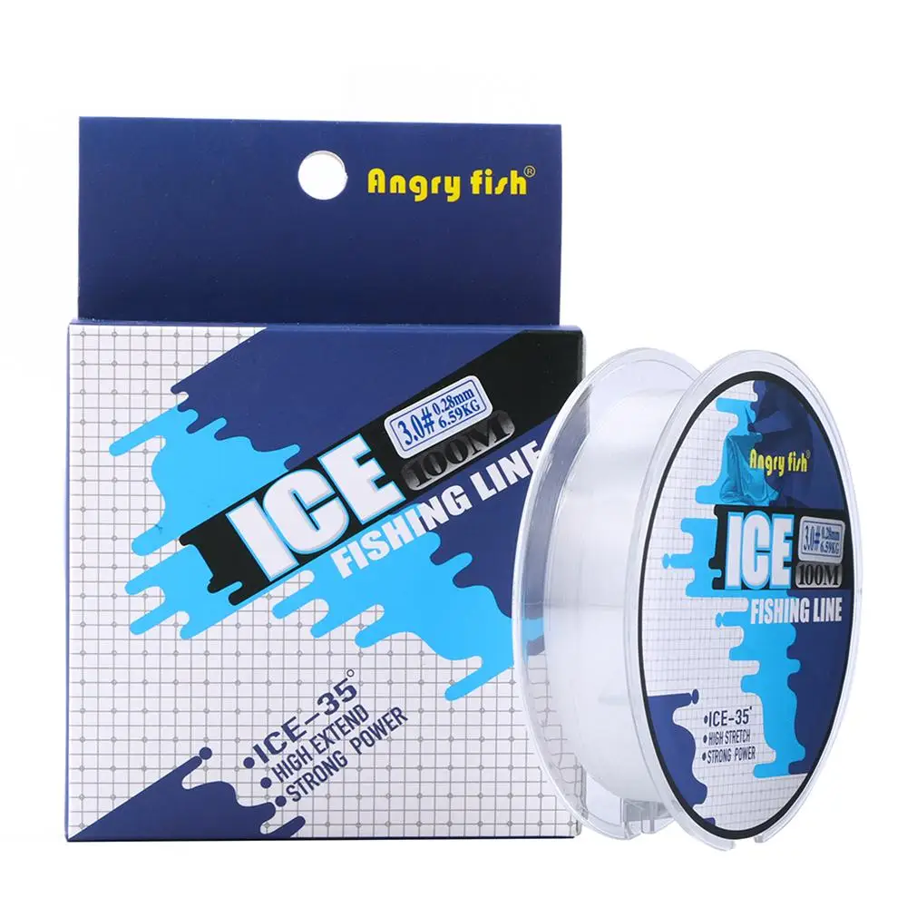 

100M Ice Fishing Line Monofilament Super Strong Nylon Line for Winter Ice Lake