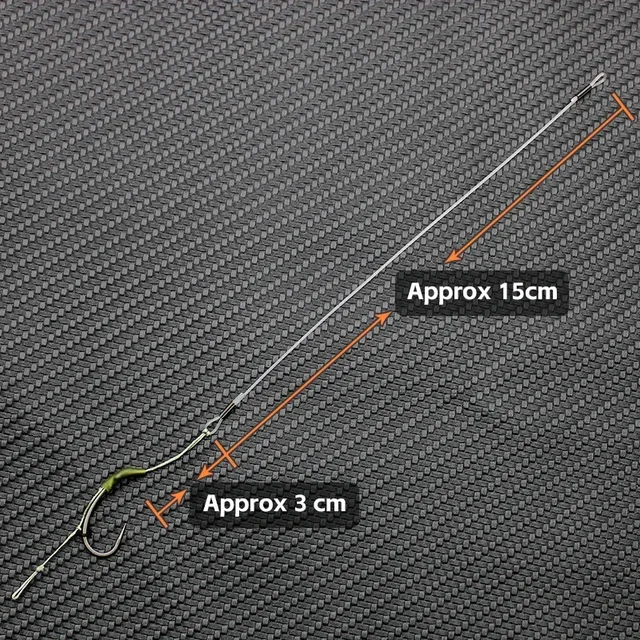 Carp Fishing Accessories Ready Made Combi Rigs Slid D Hair Rig Ready Made Tied Rigging With Fishing Line Boilie Hook 5