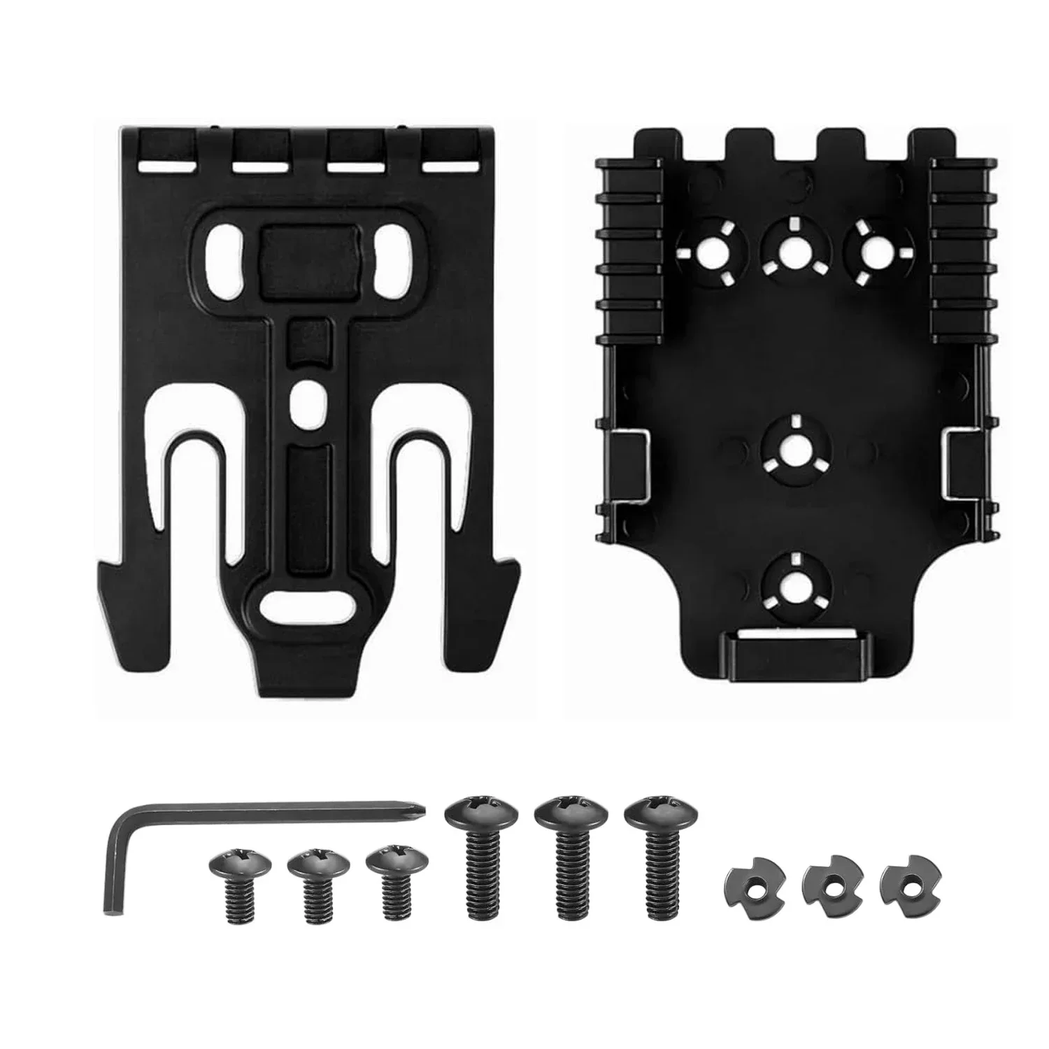5/8pcs Tactical QLS Kit For Gun Holster Accessories Gun Case Adapter Quick Locking System Kit with QLS 19 and 22 Polymer