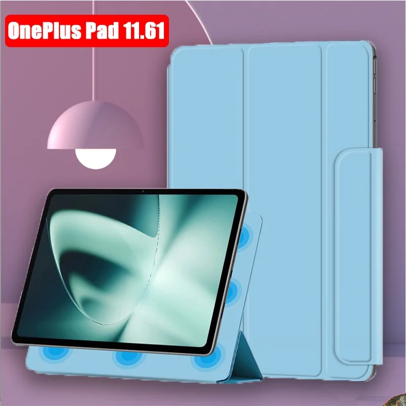

Магнитный чехол-книжка с подставкой для OnePlus Pad 2023 дюйма