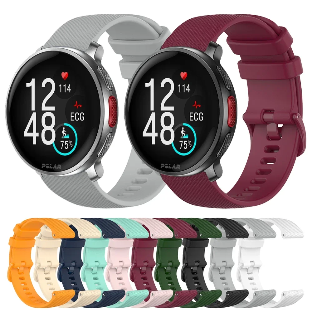 Silicone Sport Wristband Strap in 20/22mm Size