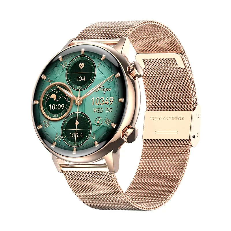

AMOLED New HK39 Bluetooth Call Smart Watch Bluetooth Call Music Blood Pressure Oxygenation Sports Watch