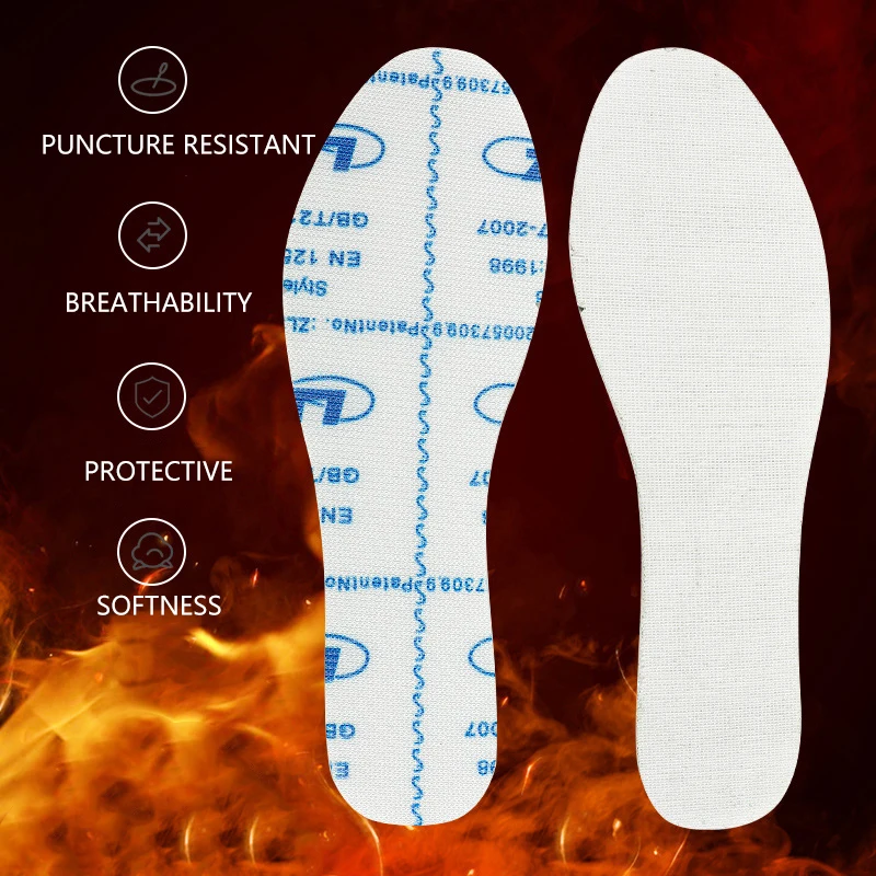 Outdoor Site Anti-puncture Damping Pads Stab-resistant Insole Anti-piercing Stab-resistant Wear Soft Safety Shoes Insole shoe insoles orthopedic insoles