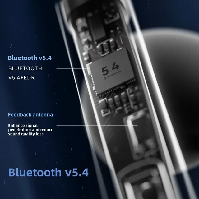 Luminous Quicksand Wireless Bluetooth Earphones Low Latency Active Noise Sports Gaming Bluetooth Earbuds for Iphone Android Gift 6