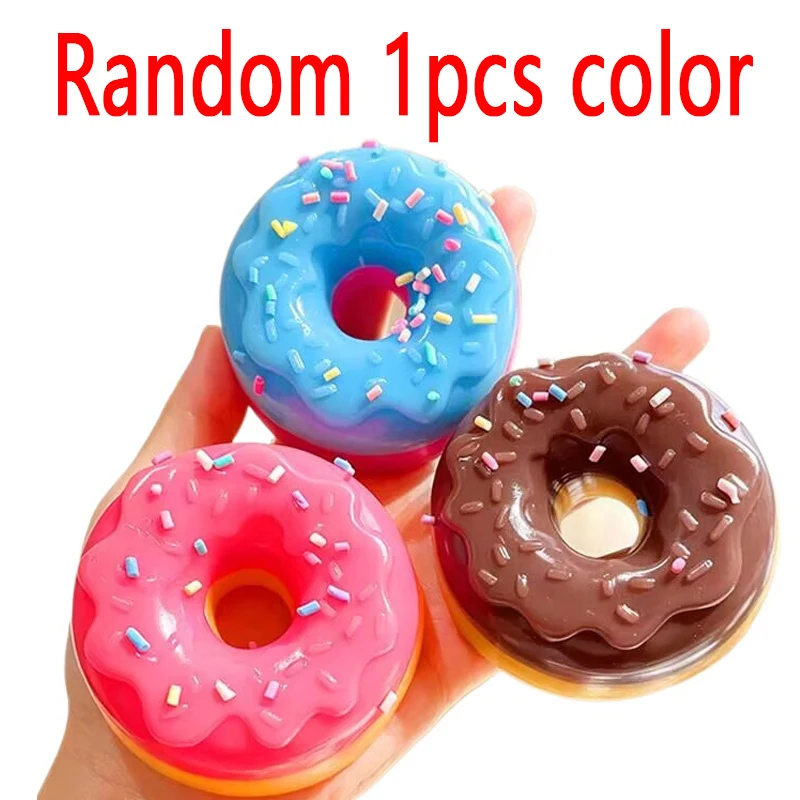 Enhanced Sensory Fidget Donut Toy for Stress Relief and Focus