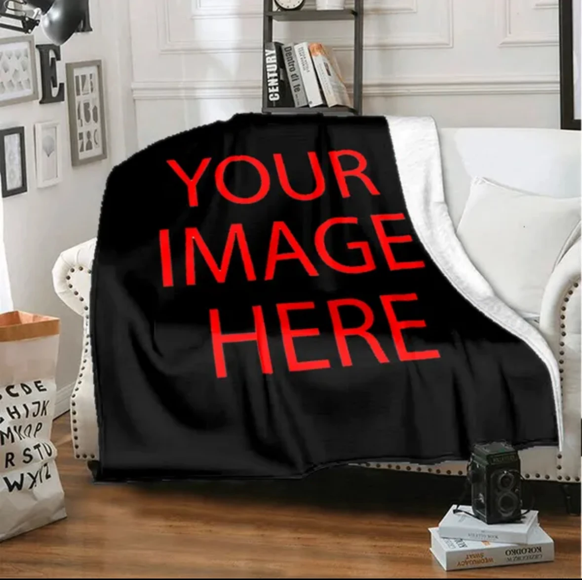 Custom Blanket Drop Shipping Any Picture Customized Sofa Blankets birthday Souvenir Accessories Personalized Custom tapestry