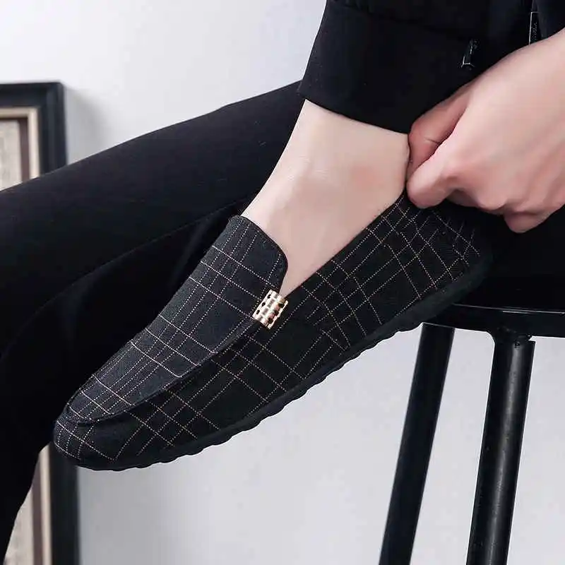 

High End Espadrilles Men Comfortable Walking Sneakers Man Summer 2023 Buy Luxury Designer Shoes Race Men's Leather Shoes Tennis