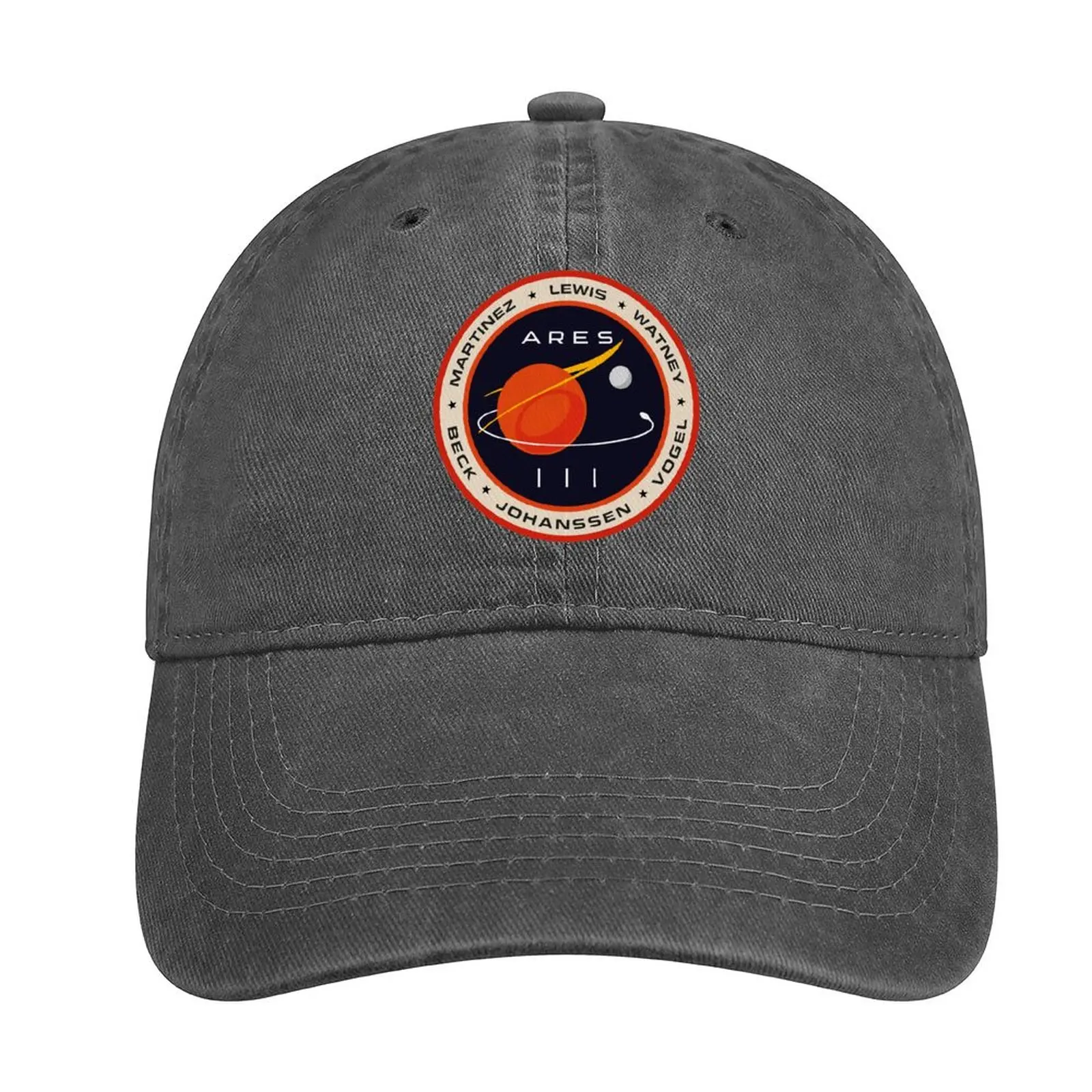 

Martian Ares III Patch Cowboy Hat Mountaineering Hat Beach Brand Man Caps Snapback Cap Hat Men Women'S