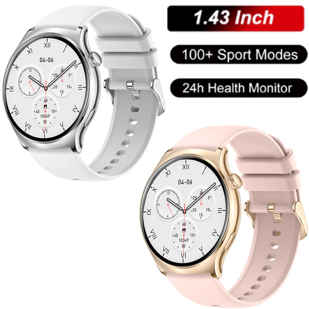 Smartwatch Do Motoroli Moto X40 Pro Reno 6 Lite Oppo F19 T-Mobile Revvl 6 Oneplus Nord Ce Kobiety Ip67 Wodoodporny Android Ios