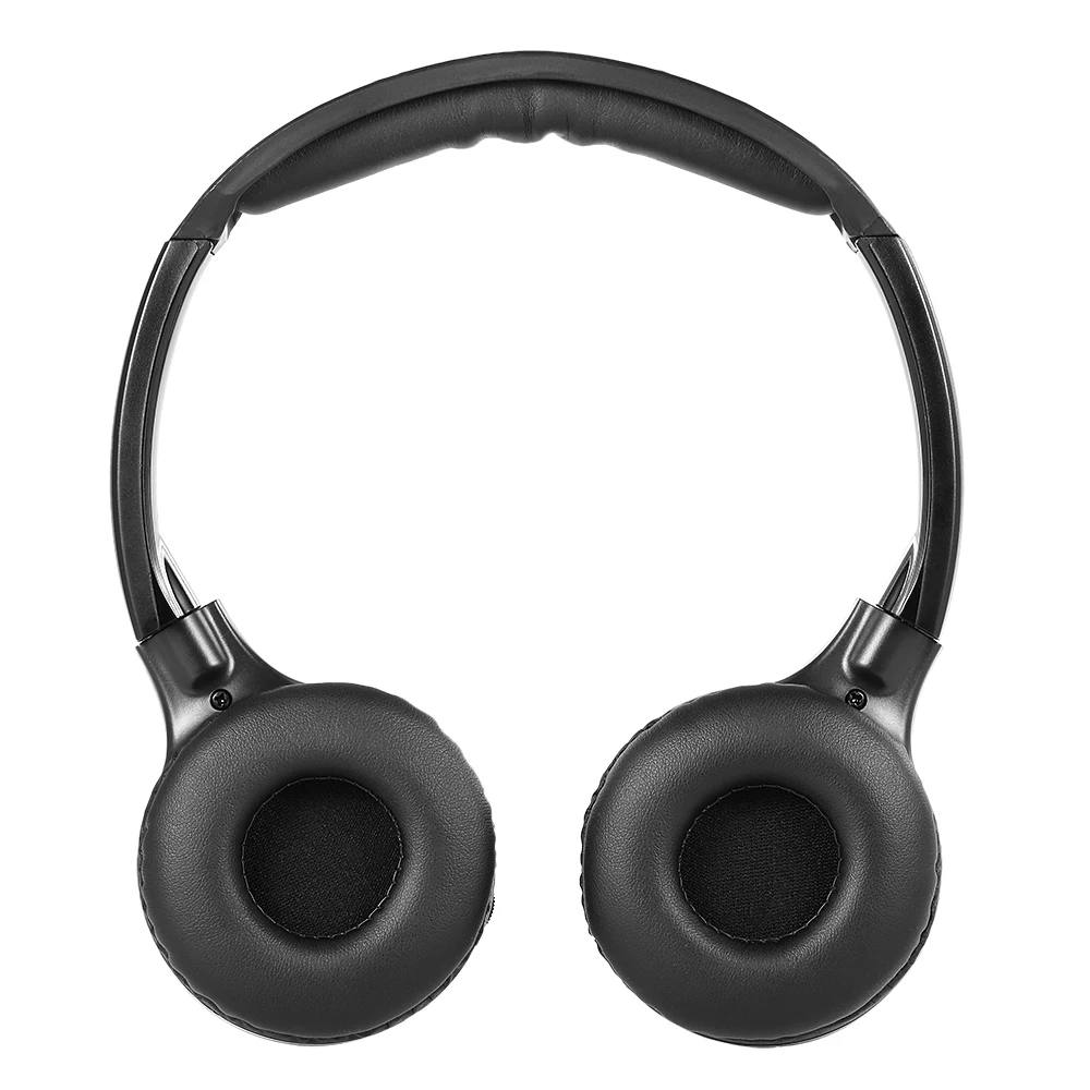 IR Infrared Wireless Car Headphones Stereo Headset Wired Earphones Dual Channel for In-car DVD Player