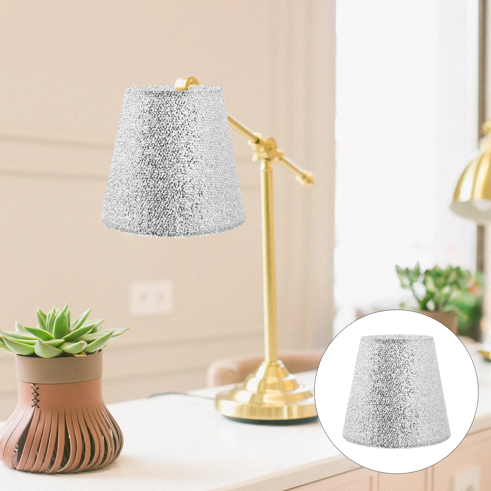 

2 Pcs Floor Lampshade Lampshade Creative Light Shell for Home Ceiling Accessory Iron Decorative