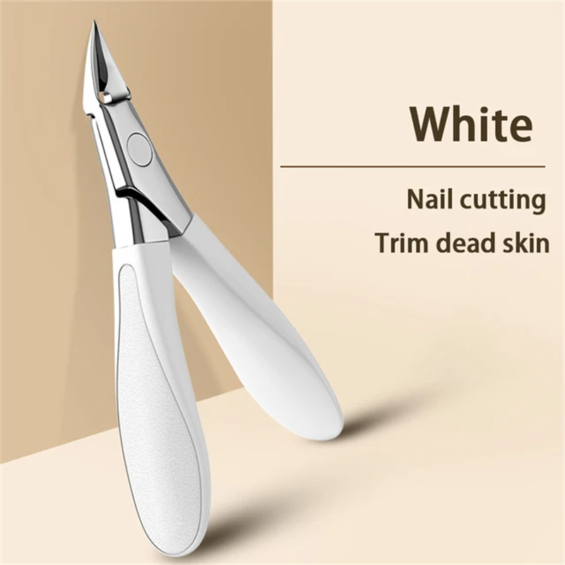 Anti-splash Nail Clipper Toenail Cutters Pedicure Manicure Tools Nail Groove Specialized Trimming Short Cuticle Professional
