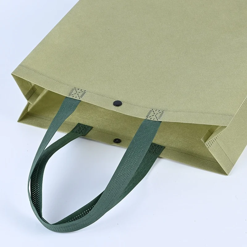 StoBag 25pcs Non-woven Tote Bags Shopping Shoulder Fabric Eco Woman Storage Reusable Portable Pouches Custom Logo(Extra Fee) 4